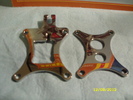 Suzuki GT750 stainless carb brackets